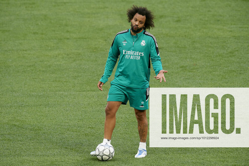 Liverpool FC Training Session And press conference, PK, Pressekonferenz - UEFA Champions League Final 2021 22 Marcelo of Real Madrid at Stade de France on May 27, 2022 in Paris, France. Liverpool will face Real Madrid in the UEFA Champions League final on May 28, 2022. Paris France