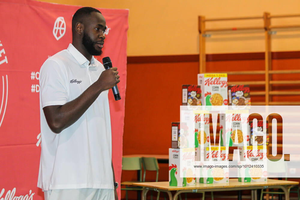 Usman Garuba, basketball player of Houston Rockets during the presentation of the Campus Social Basket Kellogg s, on June 02, 2022, in Madrid, Spain. MADRID SPAIN - ZUMAa181 0160509509st