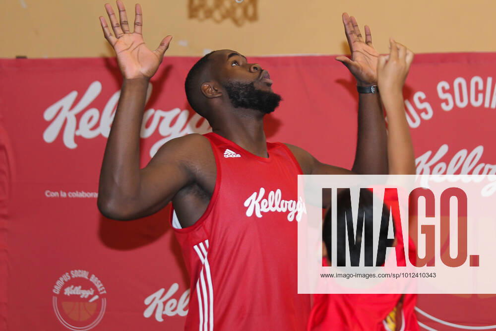 Usman Garuba, basketball player of Houston Rockets during the presentation of the Campus Social Basket Kellogg s, on June 02, 2022, in Madrid, Spain. MADRID SPAIN - ZUMAa181 0160509567st