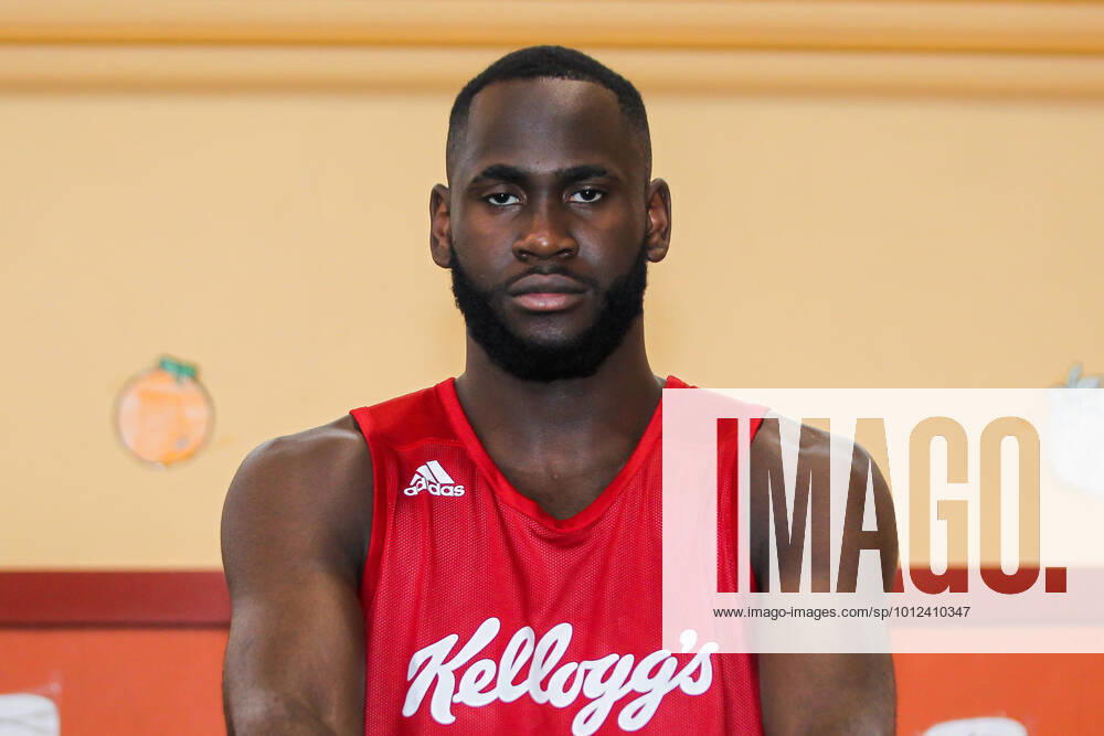 Usman Garuba, basketball player of Houston Rockets during the presentation of the Campus Social Basket Kellogg s, on June 02, 2022, in Madrid, Spain. MADRID SPAIN - ZUMAa181 0160509622st