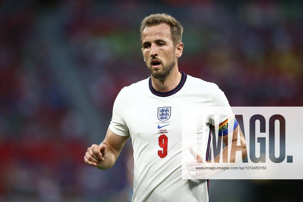 Mandatory Credit: Photo by Michael Zemanek Shutterstock (12965167cy) Harry Kane of England Hungary v England, UEFA Nations League, Group C, International Football, Puskas Arena Park, Budapest, Hungary - 04 Jun 2022 Hungary v England, UEFA Nations League, Group C, International Football, Puskas Arena Park, Budapest, Hungary - 04 Jun 2022