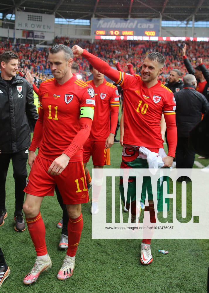Wales gegen die Ukraine 05. Juni 2022 Cardiff FIFA Fussball-Weltmeisterschaft Qualifikationsspiel Wales gegen die Ukraine Foto