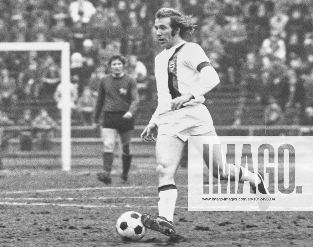 Günter Netzer Borussia Mönchen Gladbach from 1 BL Hannover 96 BMG 2 0 on 04 03 1972