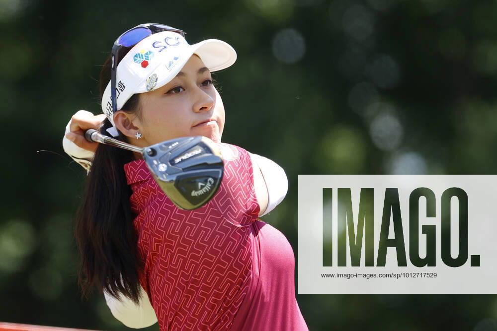 GRAND RAPIDS, MI - JUNE 19: LPGA, Golf Damen golfer Atthaya Thitikul plays a tee shot during the Meijer LPGA Classic For Simply Give on June 19, 2022, at the Blythefield Country Club in Grand Rapids, Michigan. (Photo by Brian Spurlock Icon Sportswire) GOLF: JUN 19 LPGA - Meijer LPGA Classic for Simply Give Icon220619139