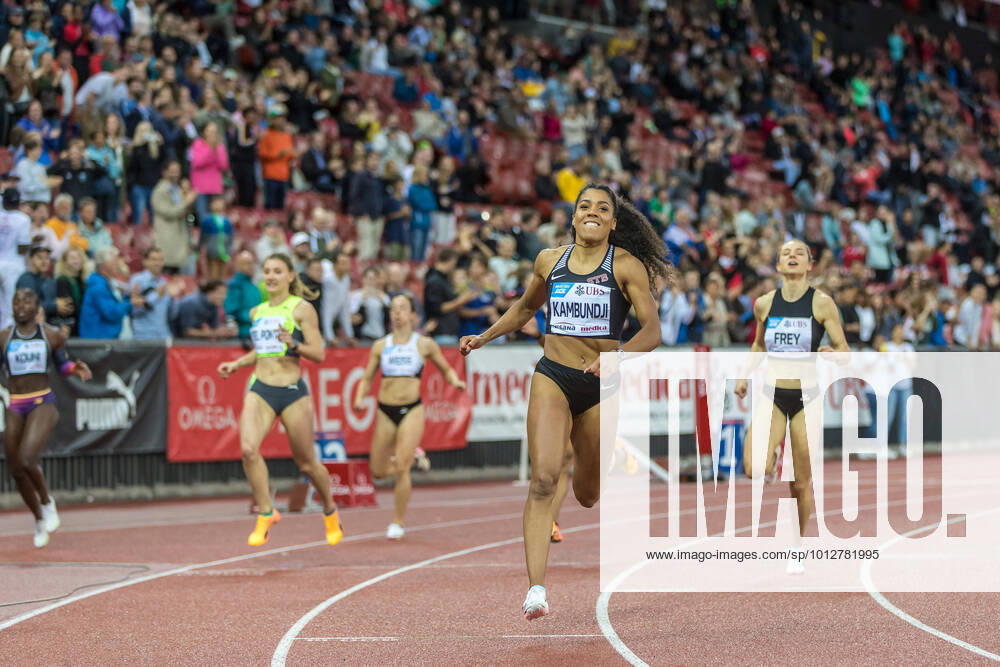 Swiss Championships 2022 24 06 2022 Mujinga Kambundji STB Leichtathletik, SUI, 294 wins the womens 100 m in a new record time of 10 89 sec at the Swiss Championships 2022 in Zuerich, on Friday