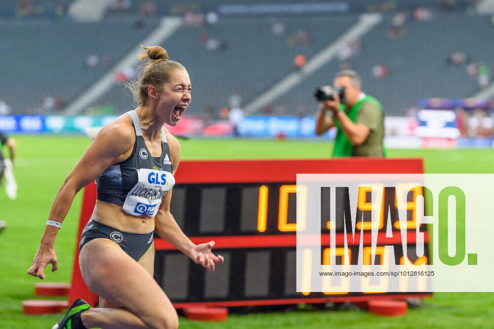 German Athletics Championships Berlin, 25 06 2022 Gina Lueckenkemper SCC Berlin , German Athletics Championships