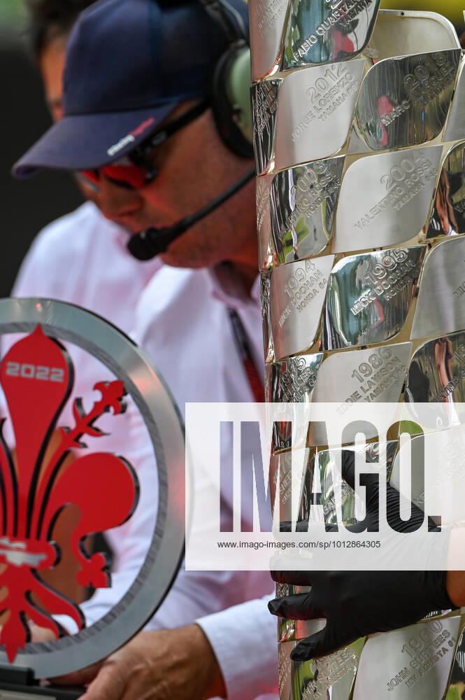MotoGP World Championship, WM, Weltmeisterschaft Gran Premio d Italia Oakley Race motogp winner s cup during the MotoGP World Championship Gran Premio dItalia Oakley Race on May 29, 2022 at the Mugello International Circuit in Scarperia (FI), Italy Scarperia (FI) Italy