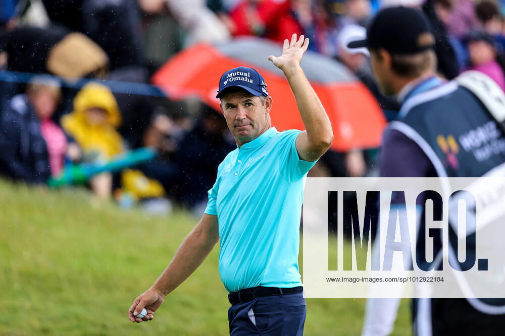 2022 Horizon Irish Open, Mount Juliet Estate, Thomastown, Kilkenny 2 7 2022 Padraig Harrington on the 18th green after finishing his round Padraig Harrington on the 18th green after finishing his round 2 7 2022