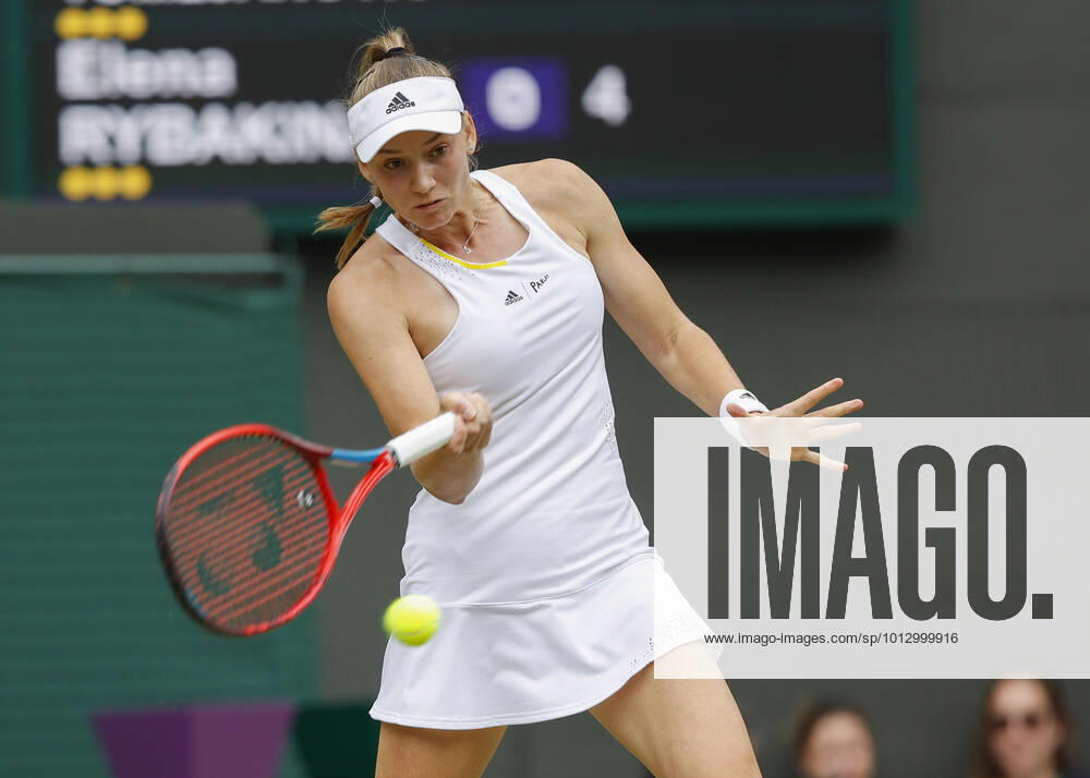 Elena Rybakina KAZ Tennis Wimbledon 2022 Grand Slam ITF ATP WTA AELTC London Great Britain 6 July 2022