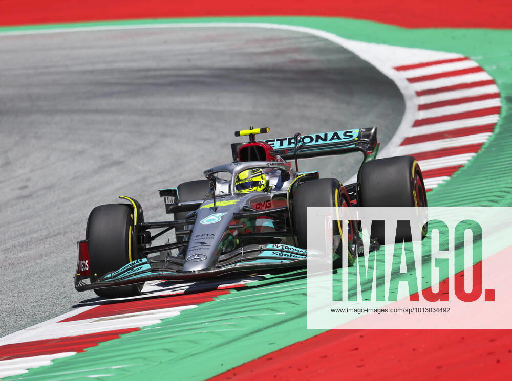 FORMULA 1 - GP of Austria 2022 SPIELBERG,AUSTRIA,08.JUL.22 - MOTORSPORTS, FORMULA 1 - Grand Prix of Austria, Red Bull Ring, practice and qualifying. Image shows George Russell (GBR Mercedes). GEPAxpictures xWolfgangxGrebien