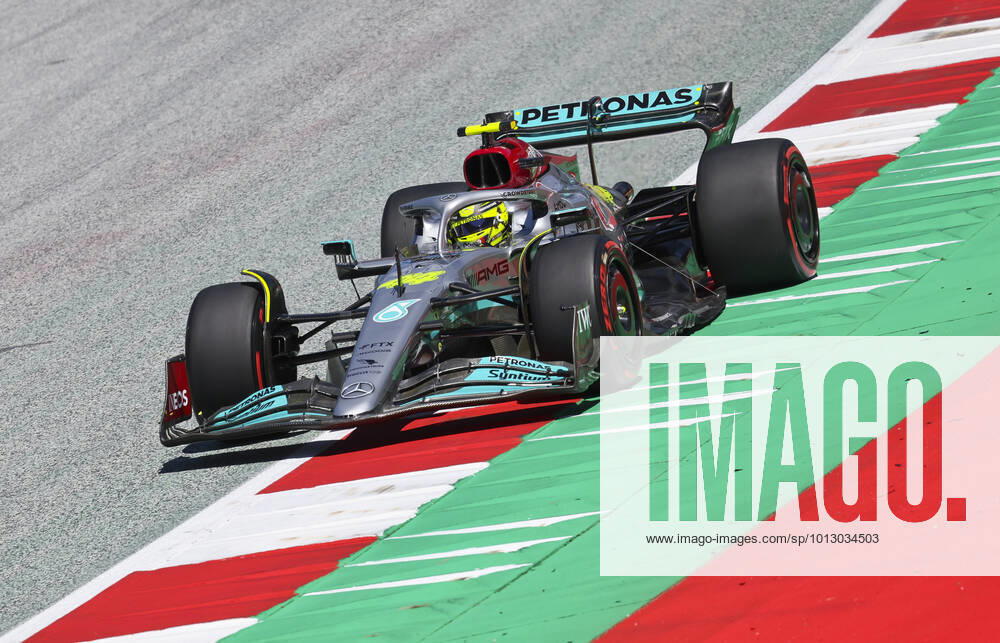 FORMULA 1 - GP of Austria 2022 SPIELBERG,AUSTRIA,08.JUL.22 - MOTORSPORTS, FORMULA 1 - Grand Prix of Austria, Red Bull Ring, practice and qualifying. Image shows George Russell (GBR Mercedes). GEPAxpictures xWolfgangxGrebien