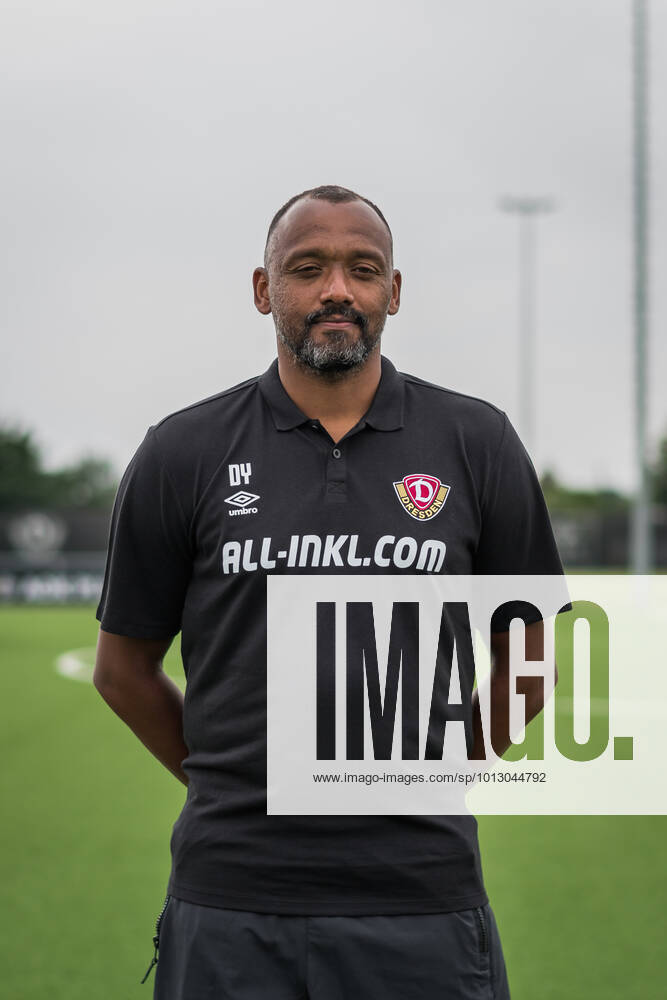 Goalkeeper coach David Yelldell SG Dynamo Dresden 3 league, portrait date 2022 2023