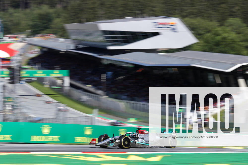 FORMULA 1 - GP of Austria 2022 SPIELBERG,AUSTRIA,09.JUL.22 - MOTORSPORTS, FORMULA 1 - Grand Prix of Austria, Red Bull Ring, sprint race. Image shows George Russell (GBR Mercedes). GEPAxpictures xChristianxWalgram