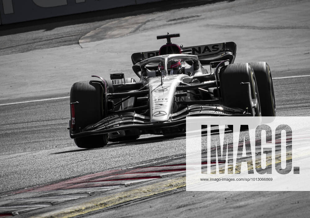 FORMULA 1 - GP of Austria 2022 SPIELBERG,AUSTRIA,09.JUL.22 - MOTORSPORTS, FORMULA 1 - Grand Prix of Austria, Red Bull Ring, sprint race. Image shows George Russell (GBR Mercedes). GEPAxpictures xWolfgangxJannach