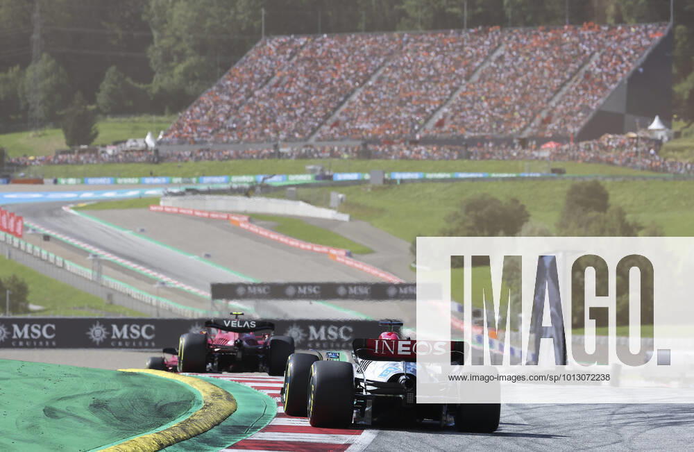 FORMULA 1 - GP of Austria 2022 SPIELBERG,AUSTRIA,09.JUL.22 - MOTORSPORTS, FORMULA 1 - Grand Prix of Austria, Red Bull Ring, sprint race. Image shows George Russell (GBR Mercedes). GEPAxpictures xWolfgangxGrebien