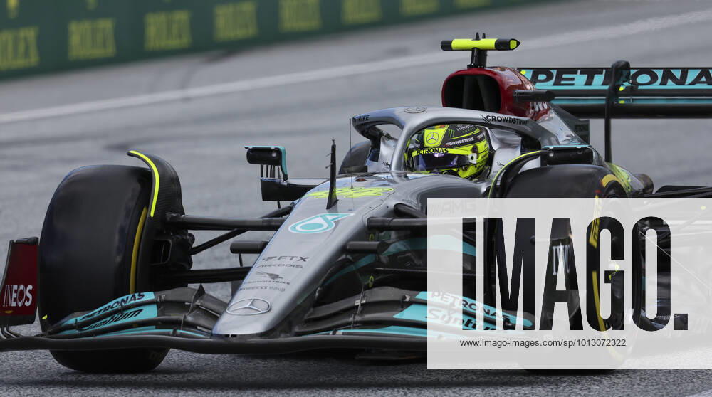 FORMULA 1 - GP of Austria 2022 SPIELBERG,AUSTRIA,09.JUL.22 - MOTORSPORTS, FORMULA 1 - Grand Prix of Austria, Red Bull Ring, sprint race. Image shows George Russell (GBR Mercedes). GEPAxpictures xWolfgangxGrebien