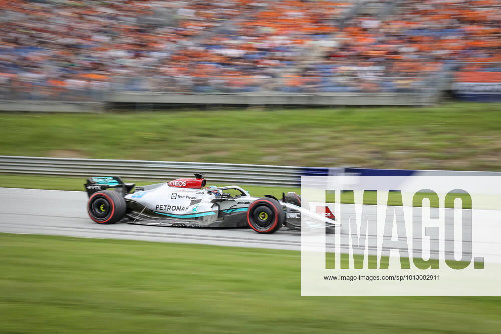 FORMULA 1 - GP of Austria 2022 SPIELBERG,AUSTRIA,09.JUL.22 - MOTORSPORTS, FORMULA 1 - Grand Prix of Austria, Red Bull Ring, sprint race. Image shows George Russell (GBR Mercedes AMG). GEPAxpictures xManfredxBinder