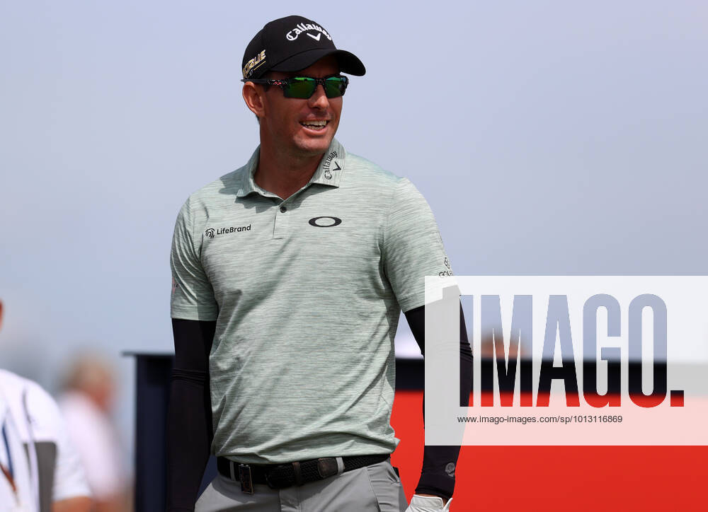 11th July 2022, Old Course at St Andrews, St Andrews, Fife, Scotland; The Open Golf Championship pre-tournament activities; Dylan Fritelli (RSA) on the 17th tee ActionPlus12407473 DavidxBlunsden