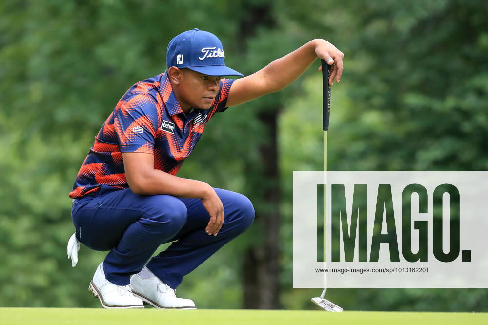 GOLF - EURAM Bank Open 2022 RAMSAU,AUSTRIA,15.JUL.22 - GOLF - Challenge Tour, EURAM Bank Open 2022, GC Adamstal. Image shows Keenan Davidse (RSA). GEPAxpictures Buehner