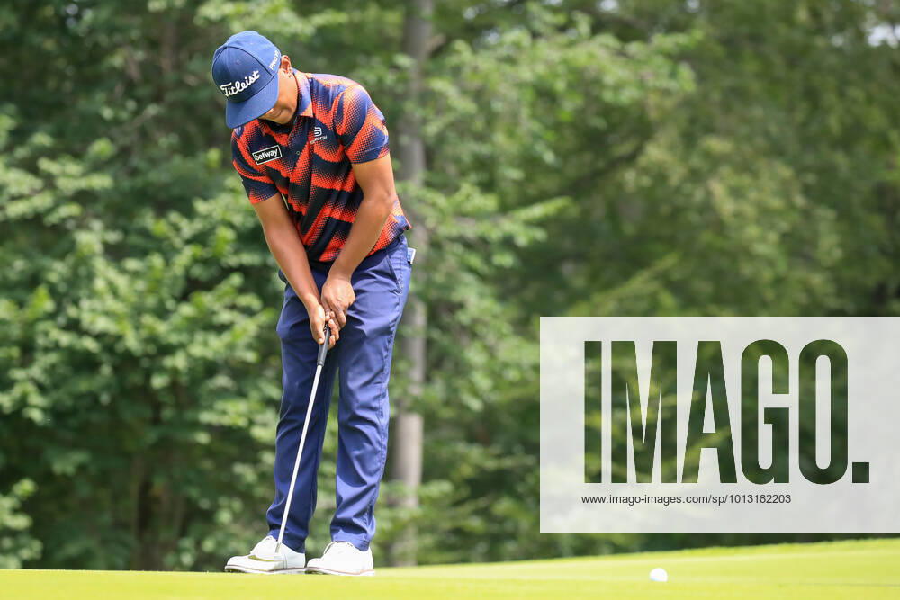 GOLF - EURAM Bank Open 2022 RAMSAU,AUSTRIA,15.JUL.22 - GOLF - Challenge Tour, EURAM Bank Open 2022, GC Adamstal. Image shows Keenan Davidse (RSA). GEPAxpictures Buehner