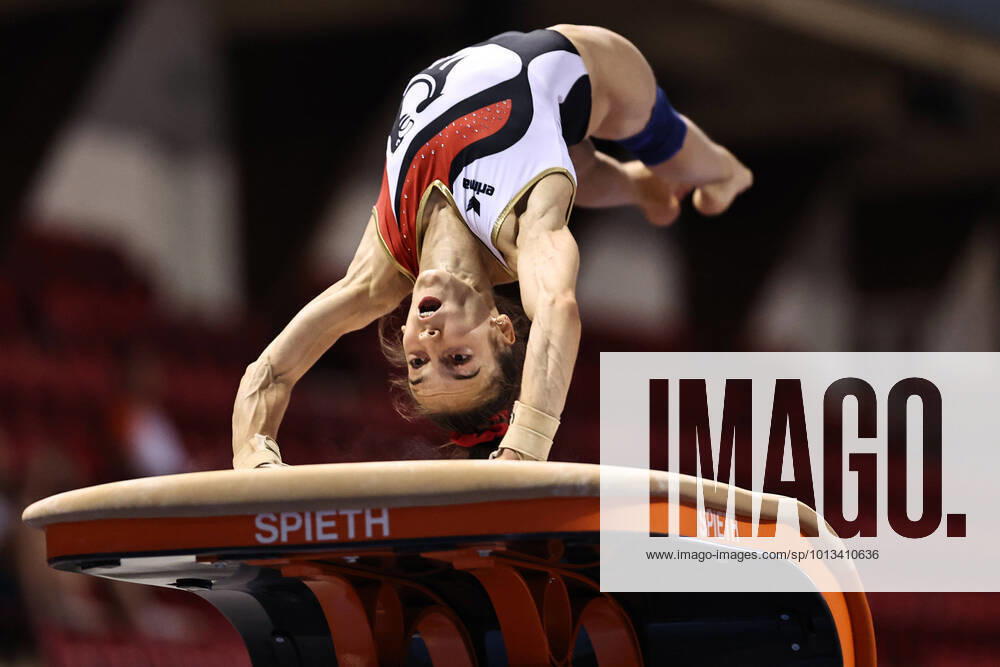 Helen Kevric, GER, during podiumtraining at 2022 EYOF in Banska Bystrica SVK 25 07 2022