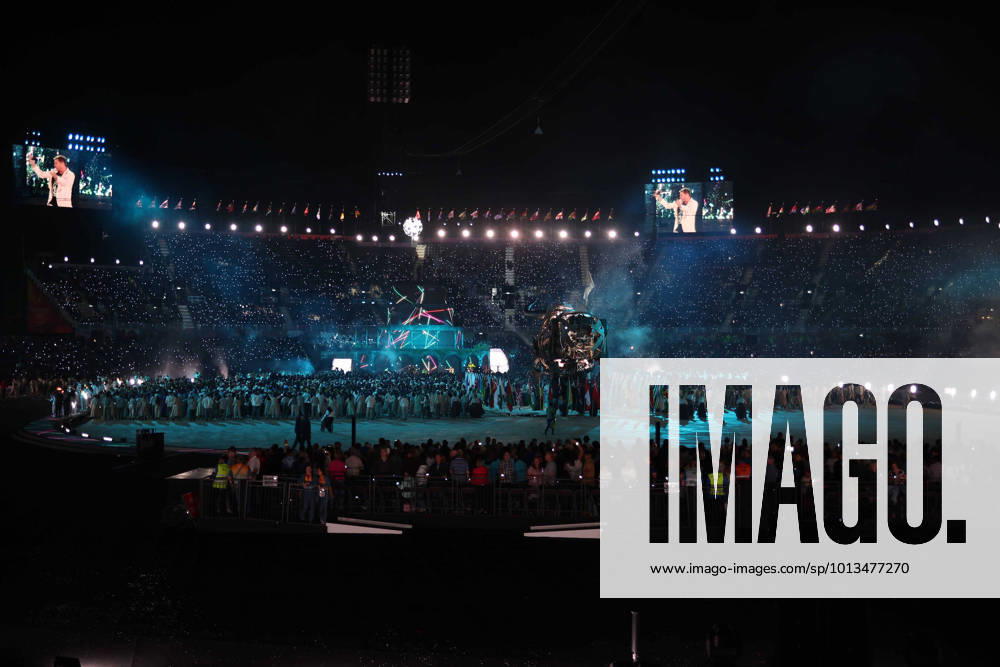 Opening Ceremony 2022 Commonwealth Games Duran Duran playing during the opening ceremony of the Commonwealth Games 2022 at Alexander Stadium, Birmingham, United Kingdom on 28 July 2022. Birmingham Alexander Stadium Midlands United Kingdom Editorial use only ,