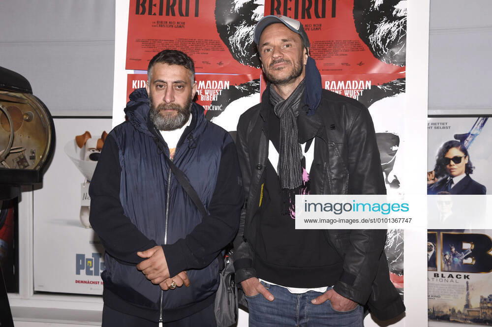 Kida Khodr Ramadan and Christoph Gampl at the premiere of the feature film Man from Beirut at the Drive In drive-in cinema Munich Aschheim Aschheim, 30 05 2020 Foto:xS.xFuturexImage