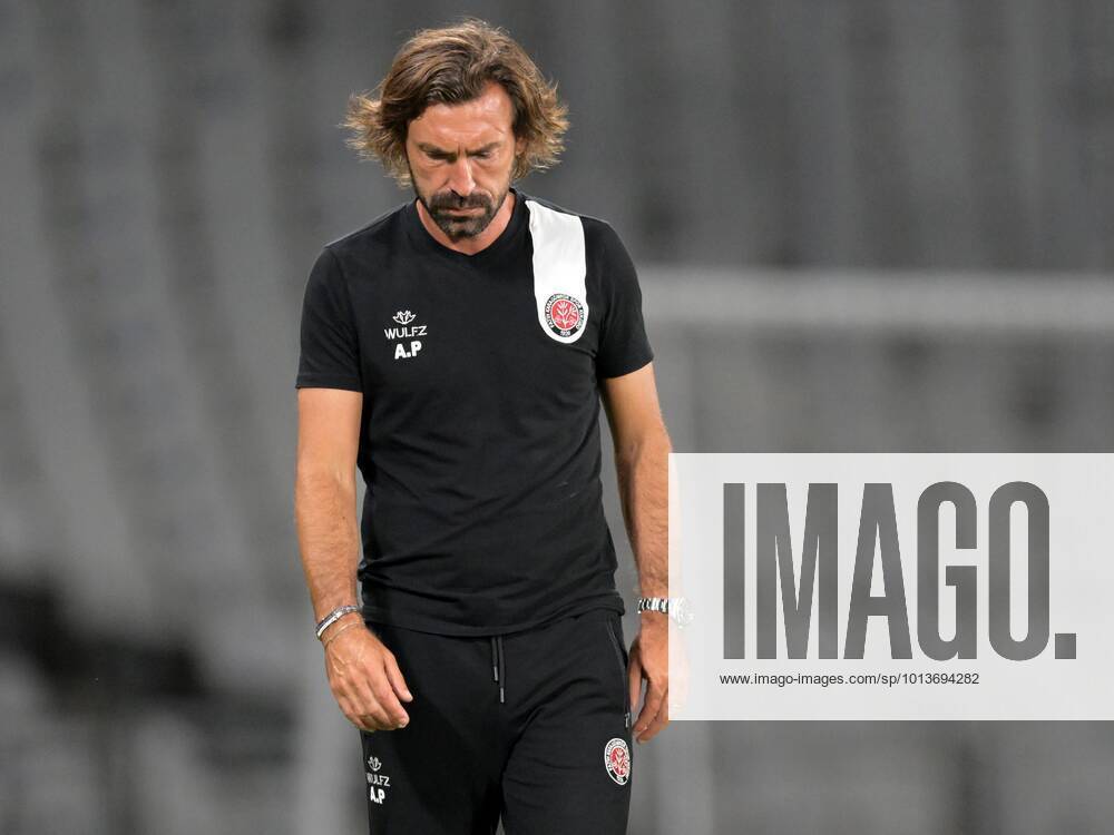 ISTANBUL Fatih Karagumruk SK trainer coach Andrea Pirlo is disappointed during the Turkish Super Lig match between Fatih Karagumruk SK and Alanyaspor at Ataturk Olimpiyat stadium on August 7, 2022 in Istanbul, Turkey ANP Dutch Height Turkish Super Lig 2022 2023 ANPxSportx xGerritxvanxKeulenxIVxx 452796229 originalFilename: 452796229