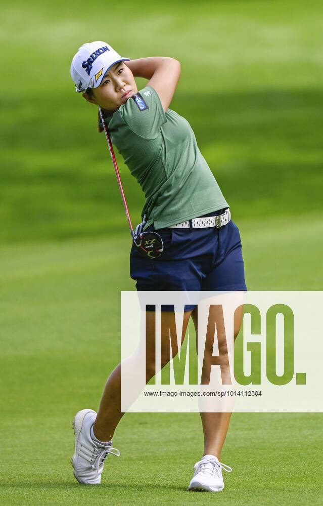 Golf: CP Women s Open Nasa Hataoka of Japan plays a shot on the 10th hole during the first round of the CP Women s Open at Ottawa Hunt and Golf Club in Ottawa, Canada, on Aug. 25, 2022. A14AA0001329976P