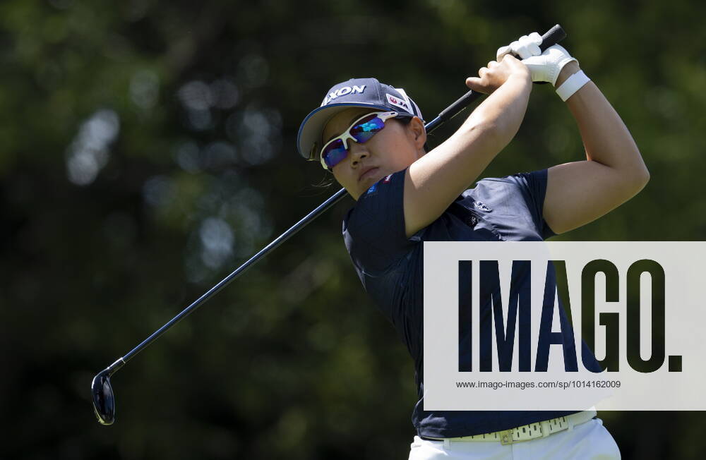 Masa Hataoka, from Japan, watches her drive off the 3rd tee during the third round action at the CP WomenöÄÃ s Open, Saturday, August 27, 2022 in Ottawa. Masa Hataoka - ZUMAc35_ 20220827_zaf_c35_018