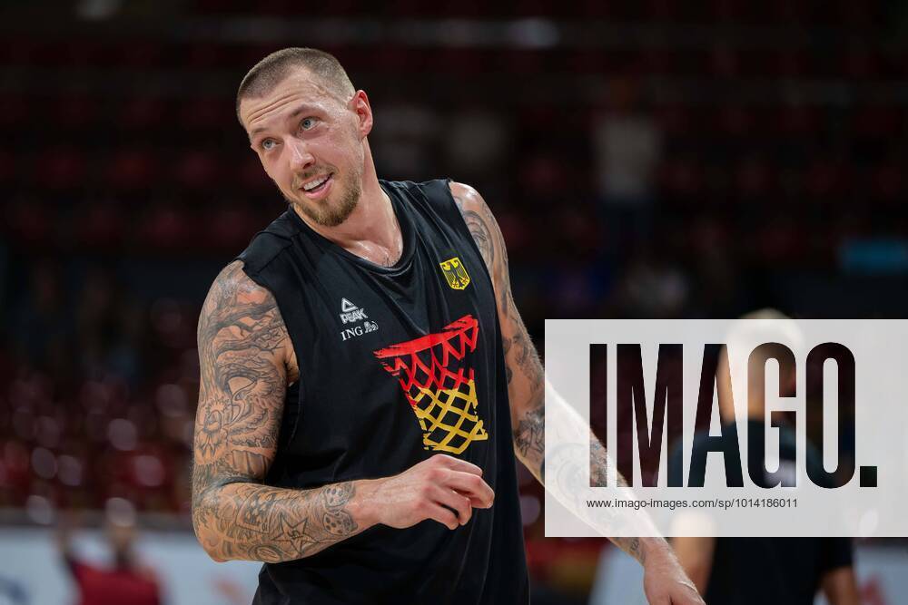 Basketball Munich 28 08 2022 World Cup European Qualifiers Germany GER Slovenia SLO Daniel Theis Germany, No 10 Training