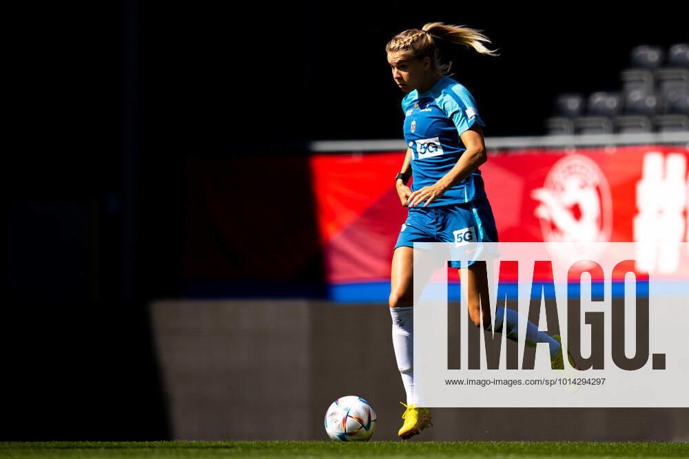 Ada Hegerberg of the Norwegian womens national football team during a training session on September 1, 2022 in Leuven Photo Vegard Grott BILDBYRAN code VG VG0346 bbeng football football soccer fotball world cup qualifier fifa womens world cup qualifier qualifier training practice training training norge norway brussels belgium belgium dam,