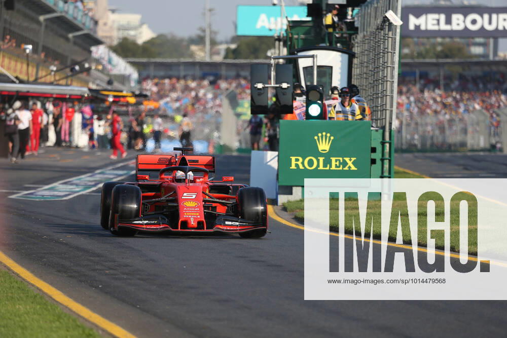 Qualifying, Sebastian Vettel (GER) Scuderia Ferrari SF90 Melbourne Australia