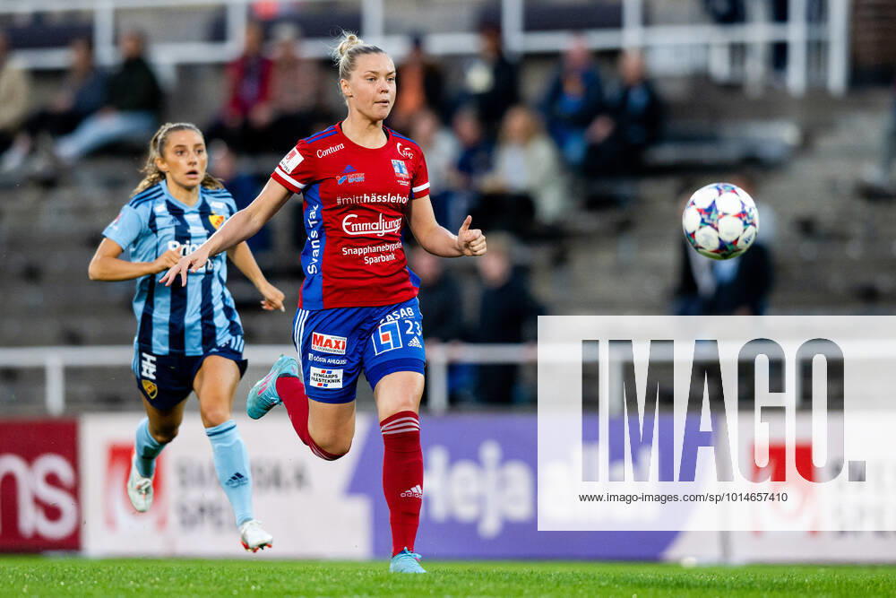 Vittsjös Kajsa Lind during the soccer match in the Damallsvenskan between Djurgarden and Vittsjö on September 12, 2022 in Stockholm,