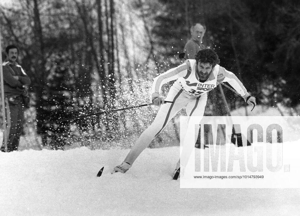 OBERSTDORF 1987 - Det sprutade om skidorna när altmeistern Thomas Wassberg vann guldet pa 3-milen i VM i Oberstdorf. OBERSTDORF GERMANY PB-KOD:1003