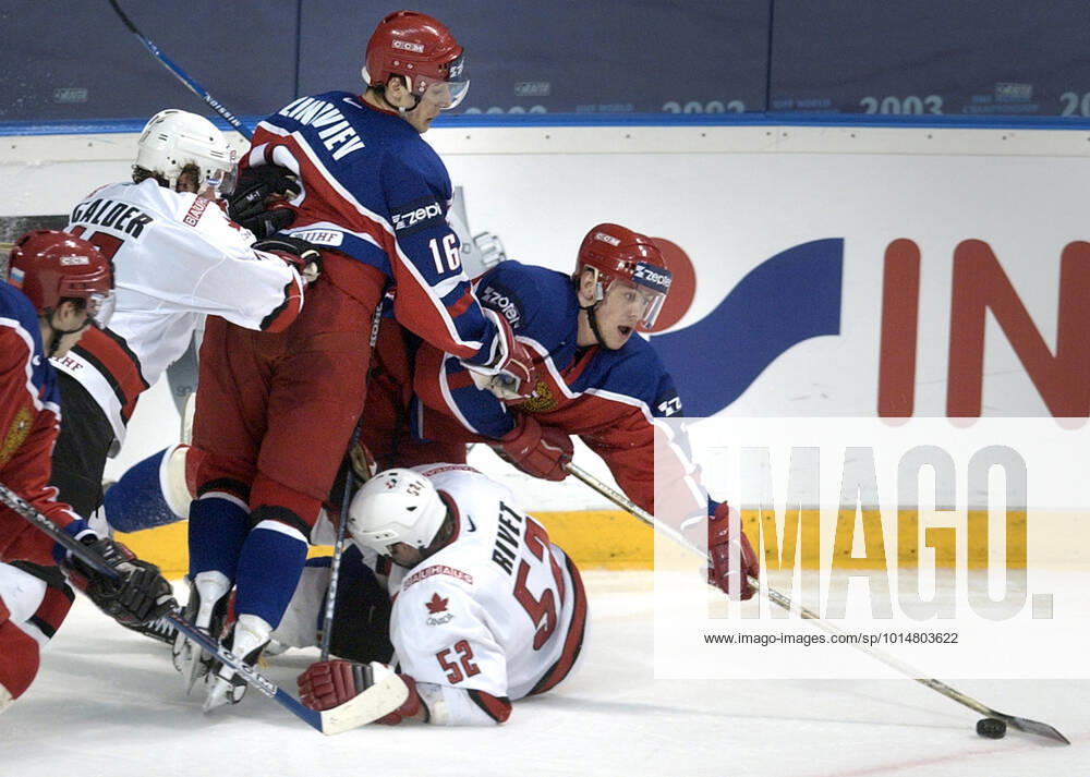 Bilden ingar i sportpaket Ishockey VM 2003. Betalbild t.o.m. 030512, därefter fri för abbonemangstidnigar