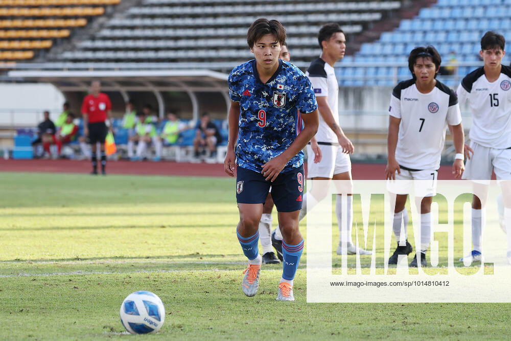 Japan s Kanta Chiba during the 2023 AFC U-20 Asian Cup qualification Group C match between Japan 9-0 Guam at New Laos National Stadium in Vientiane, Laos on September 14, 2022. Noxthirdxpartyxsales (198593365)