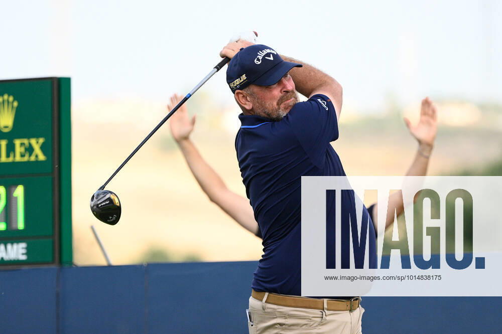 Thomas Bjorn (DEN) during the DS Automobiles 79th Italian Golf Open at Marco Simone Golf Club on September 16, 2022 in Rome Italy
