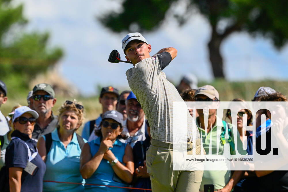 Nicolai Hojgaard (DEN) during the DS Automobiles 79th Italian Golf Open at Marco Simone Golf Club on September 16, 2022 in Rome Italy