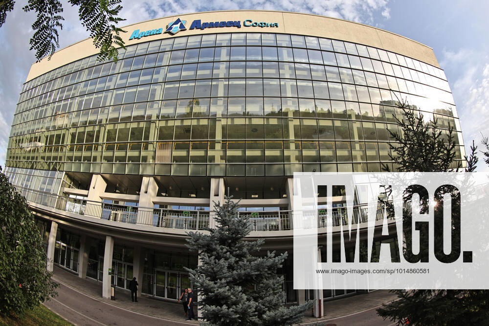 Armeyets arena back back entrance before apparatus final at 2022 world championships in Sofia 15 09 2022