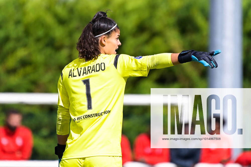 Emily Alvarado ( 1 - Reims ) - FOOTBALL : Reims vs Montpellier - Championnat Feminin D1 - 16 09 2022 FedericoPestellini Panoramic