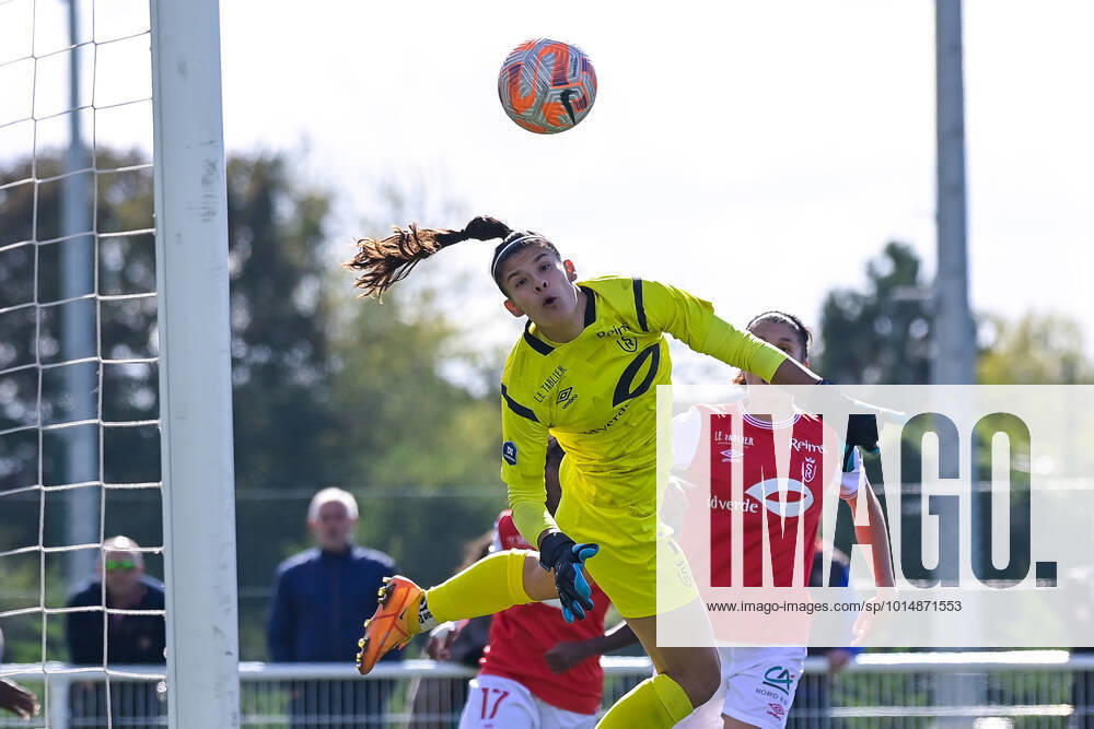 Emily Alvarado ( 1 - Reims ) - FOOTBALL : Reims vs Montpellier - Championnat Feminin D1 - 16 09 2022 FedericoPestellini Panoramic