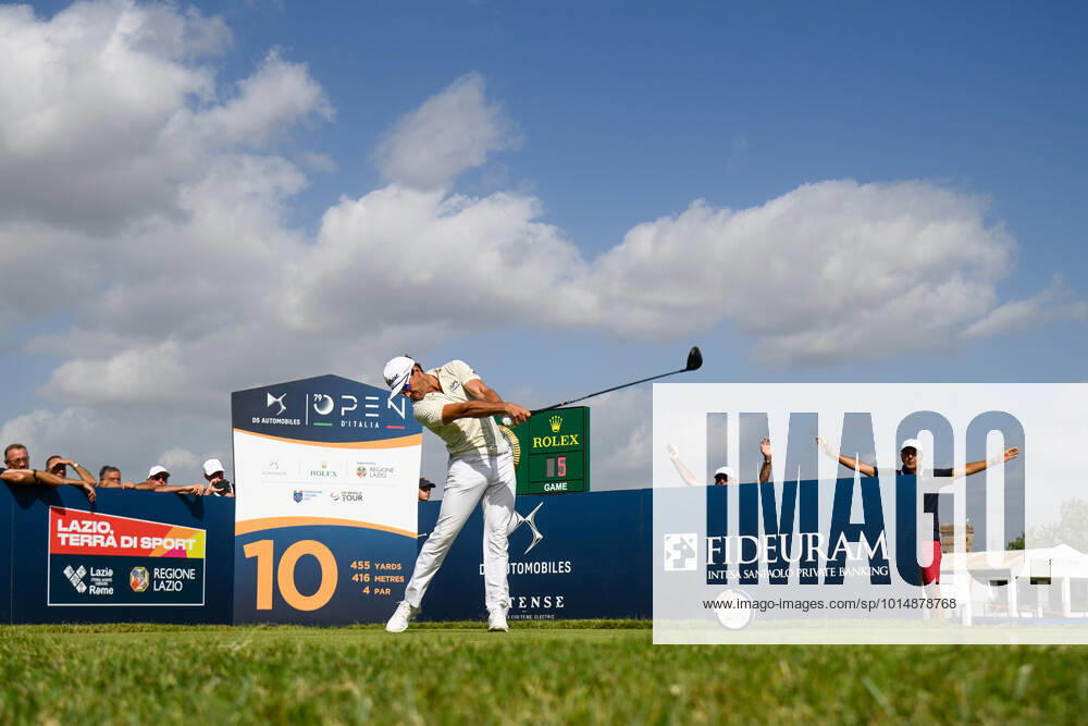 Rafa Cabrera Bello (ESP) during the DS Automobiles Italian Golf Open 2022 at Marco Simone Golf Club on September 17, 2022 in Rome Italy.