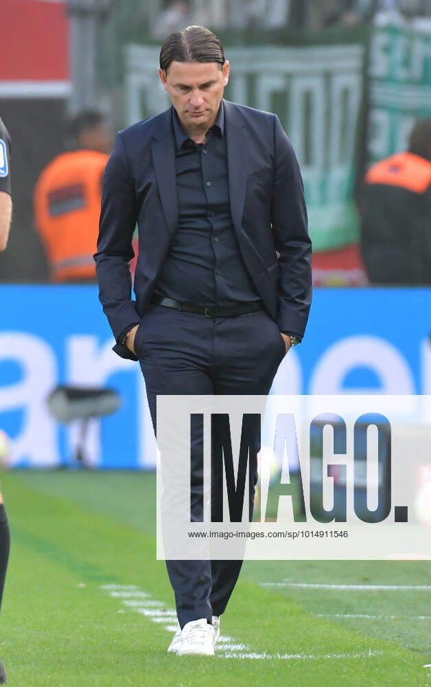 football 1 Bundesliga, Bayer 04 Leverkusen Werder Bremen, v l coach Gerardo Seoane Bayer Leverkusen Leverkusen