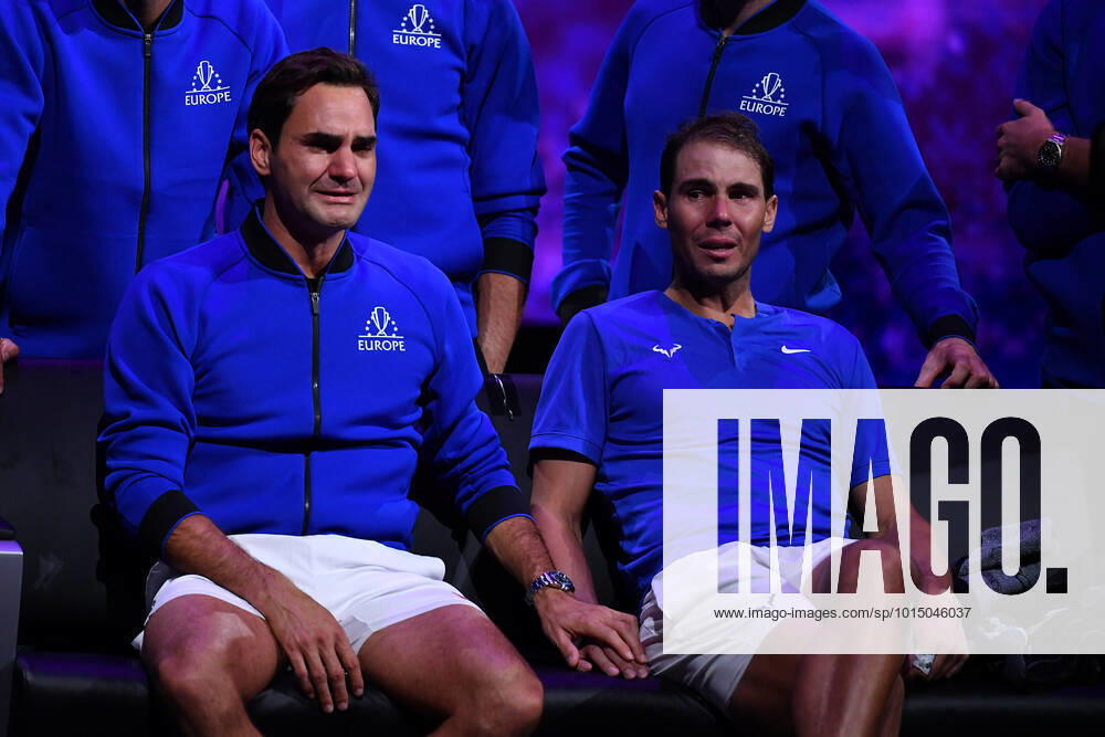 Radsport, GranPiemonte Roger Federer (Sui), Rafael Nadal (Esp), TENNIS : Laver Cup 2022 AntoineCouvercelle Panoramic