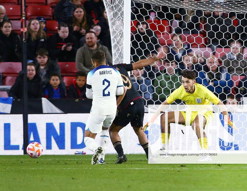 Mandatory Credit: Photo by Matt West Shutterstock (13423132u) England goalkeeper James Trafford England U21, U 21 v Germany U21, Friendly, International Football, Bramall Lane, Sheffield, UK - 27 Sep 2022 England U21 v Germany U21, Friendly, International Football, Bramall Lane, Sheffield, UK - 27 Sep 2022