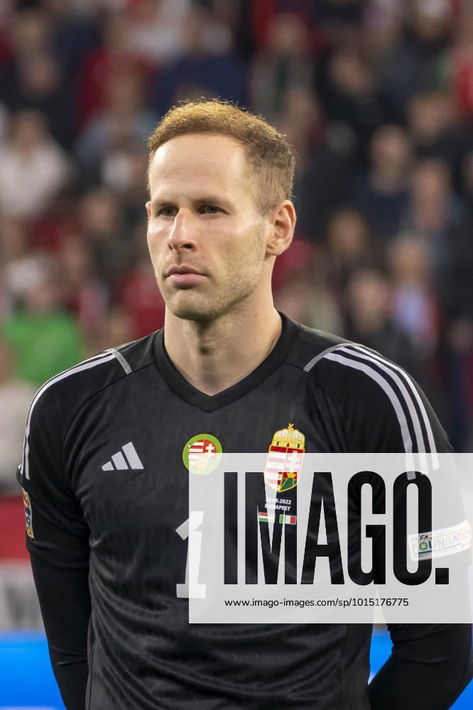 Peter Gulacsi (Hungary) during the UEFA Nations League 2022-2023 match between Hungary 0-2 Italy at Puskas Arena on September 26, 2022 in Budapest, Hungary. Noxthirdxpartyxsales (199773056)