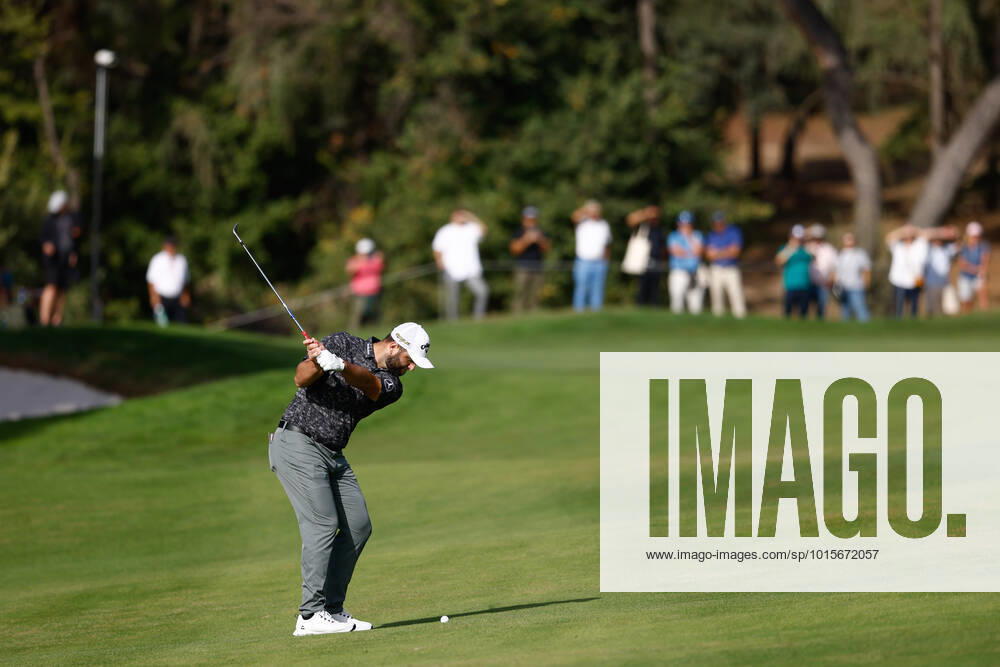 Jon Rahm of Spain in action during the Acciona Open Espana 2022 celebrated at Club de Campo de Madrid on October 06, 2022, in Madrid, Spain. MADRID SPAIN - ZUMAa181 20221006_zaa_a181_027