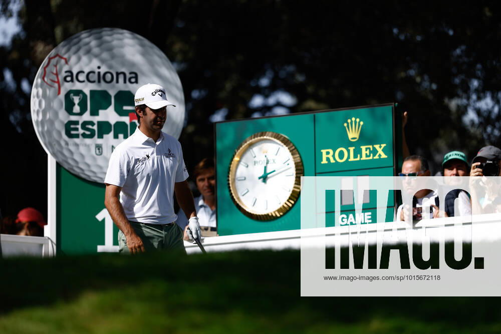 Jorge Campillo of Spain in action during the Acciona Open Espana 2022 celebrated at Club de Campo de Madrid on October 06, 2022, in Madrid, Spain. MADRID SPAIN - ZUMAa181 20221006_zaa_a181_047
