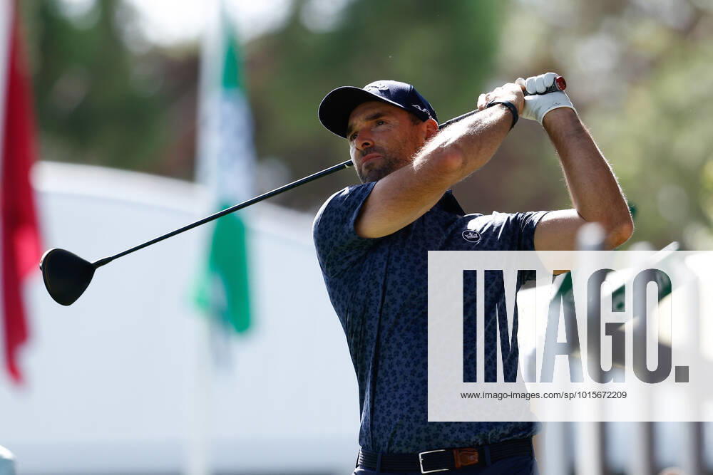 Oliver Wilson of England in action during the Acciona Open Espana 2022 celebrated at Club de Campo de Madrid on October 06, 2022, in Madrid, Spain. MADRID SPAIN - ZUMAa181 20221006_zaa_a181_057